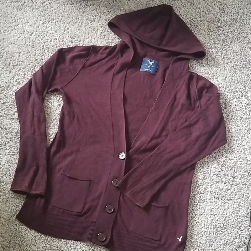 PLUM CARDIGAN